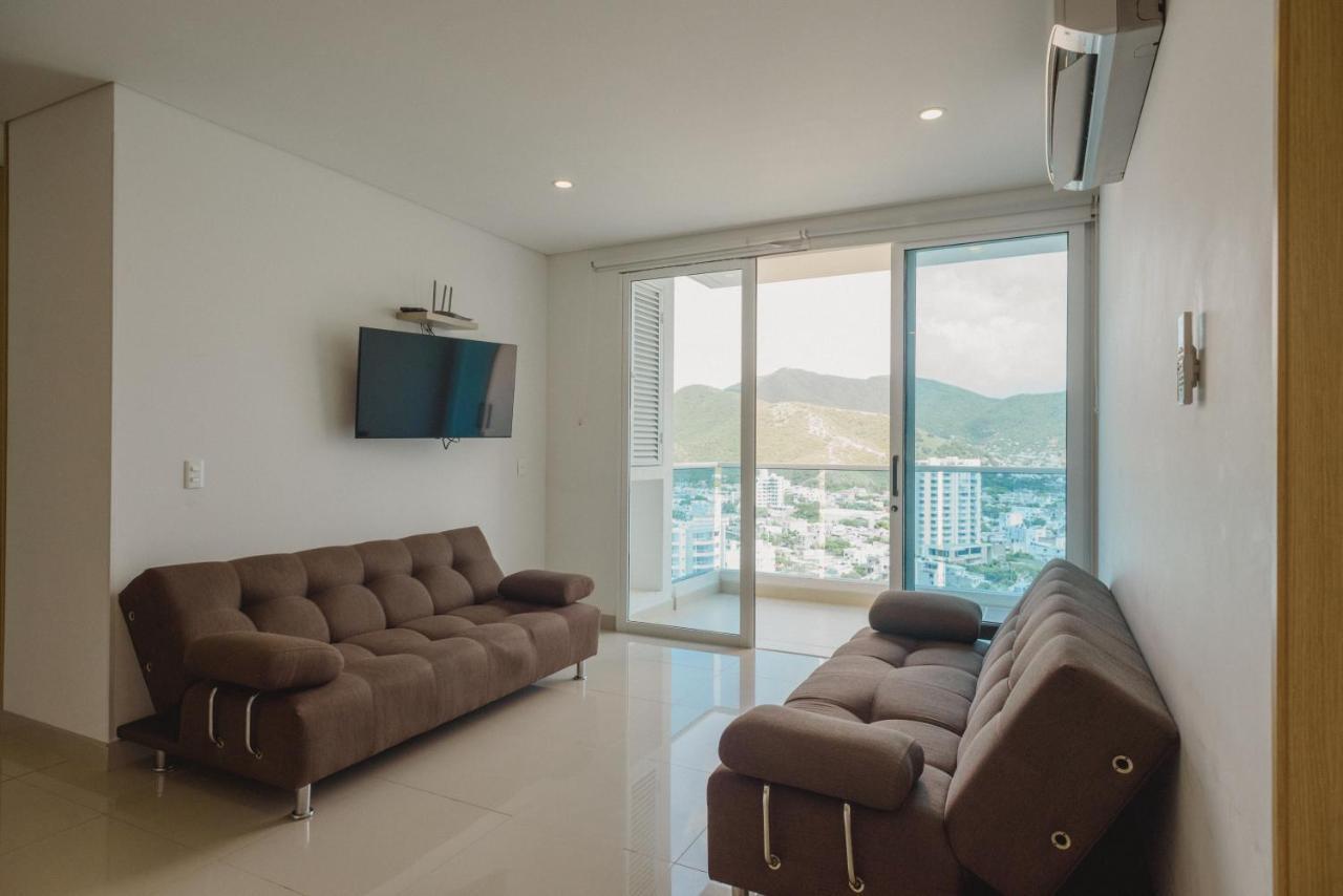 Edificio Reserva Del Mar, Apartamentos 1618, 1614 Y 1714 Санта-Марта Екстер'єр фото